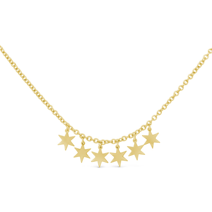 Six Tiny Stars Necklace