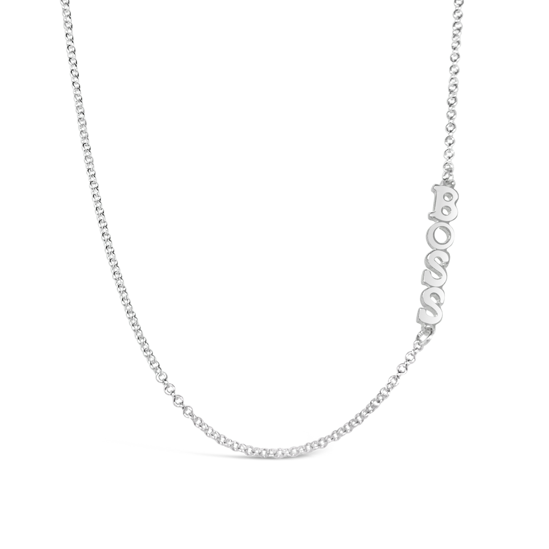 BOSS Asymmetrical Necklace