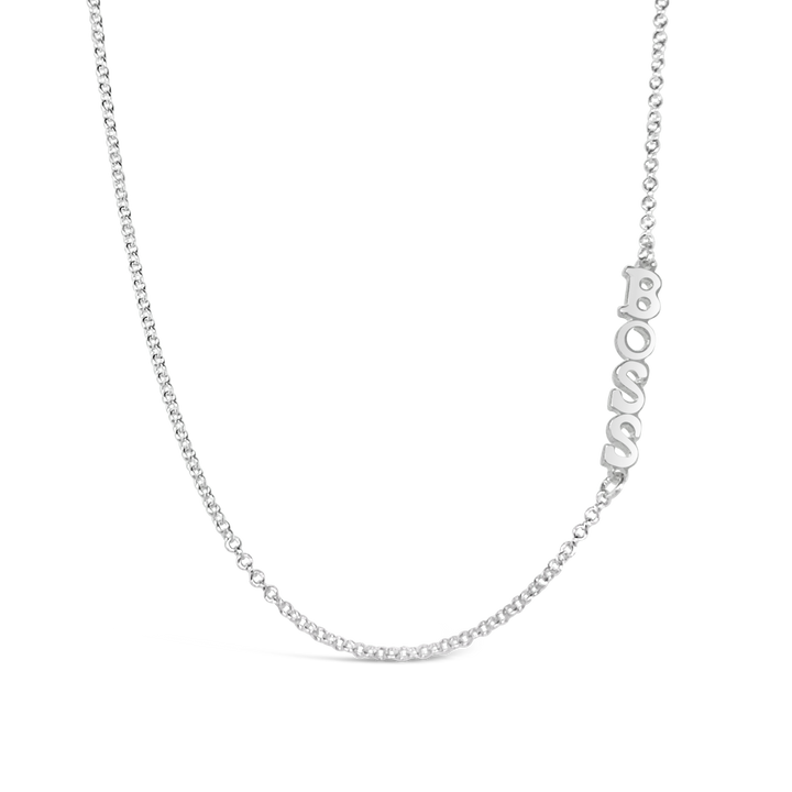 BOSS Asymmetrical Necklace