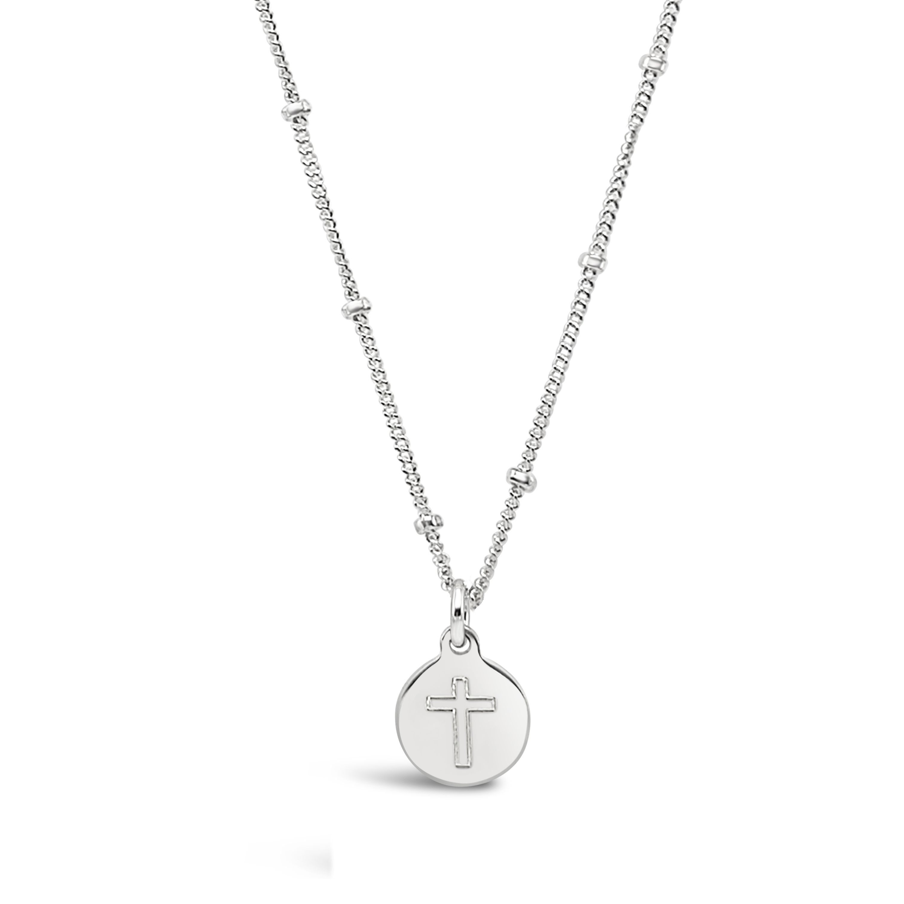 Disc 2025 cross necklace