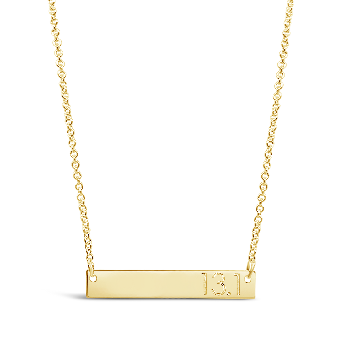 13.1 Horizontal Bar Necklace