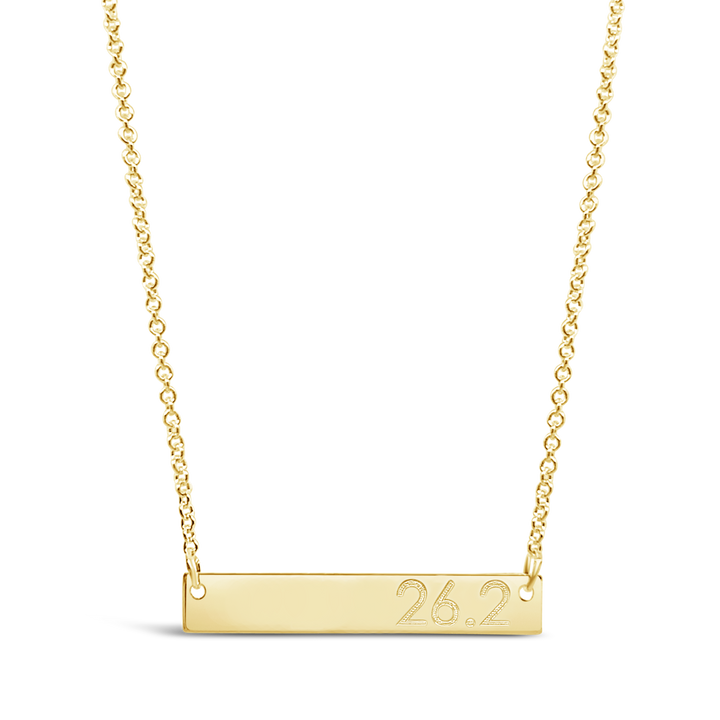 26.2 Horizontal Bar Necklace