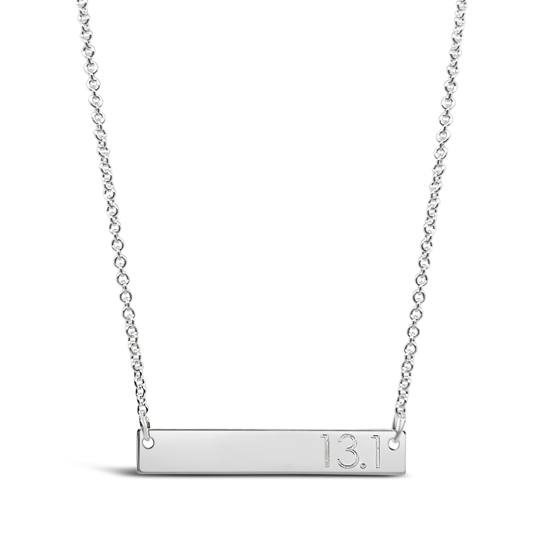 13.1 Horizontal Bar Necklace