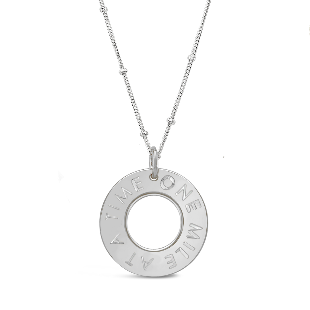 Mantra Washer Necklace