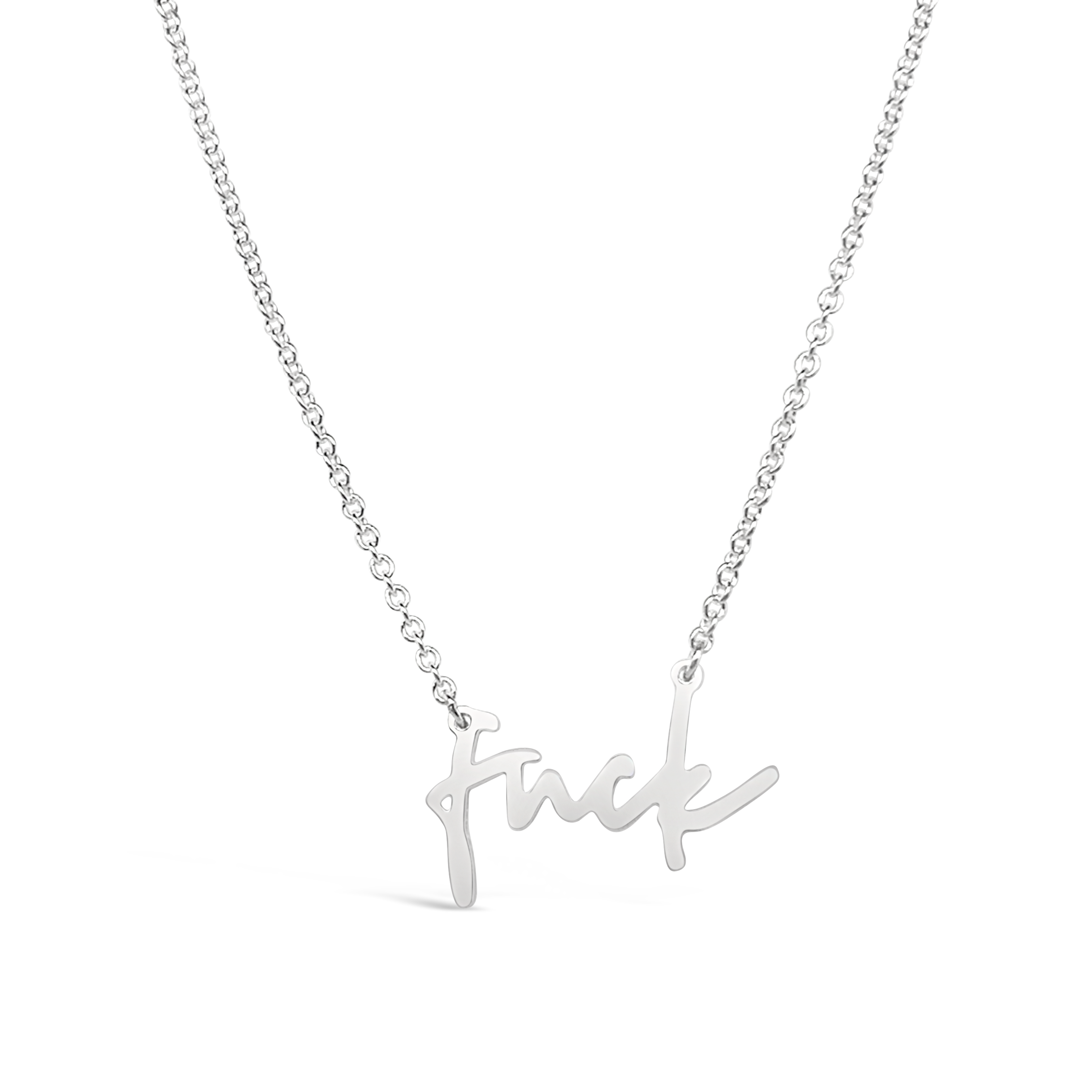 Fuck Necklace – Erica Sara Designs