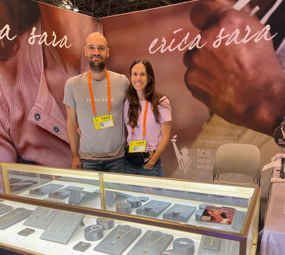 Robert & Erica at the TCS New York City Marathon expo