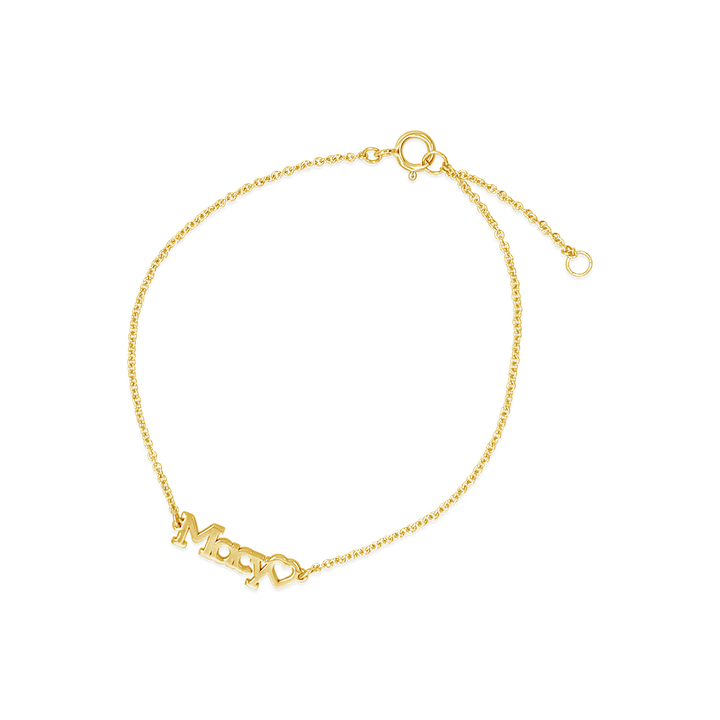 Tiny Name Bracelet