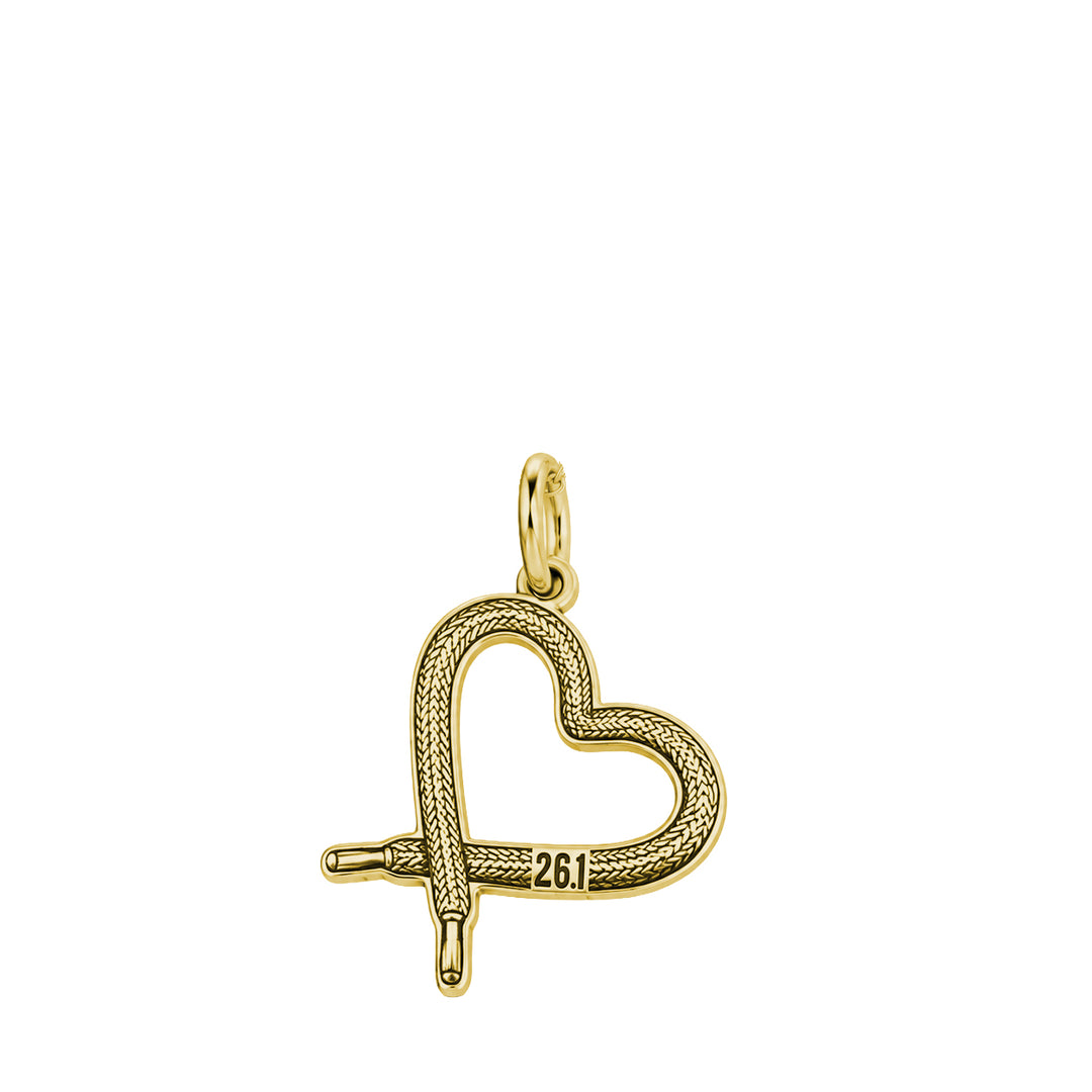 261 Fearless Laced Heart Necklace