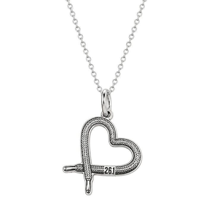 261 Fearless Laced Heart Necklace