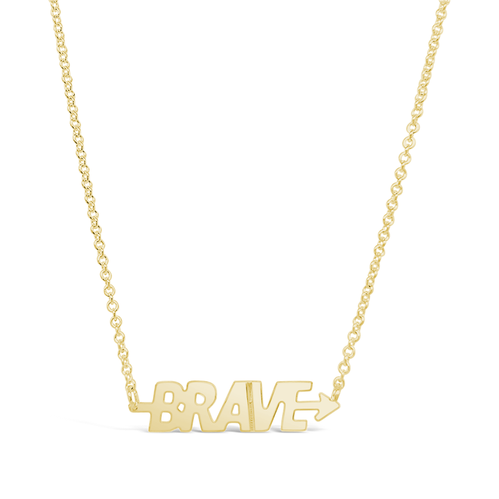 BRAVE Horizontal Necklace
