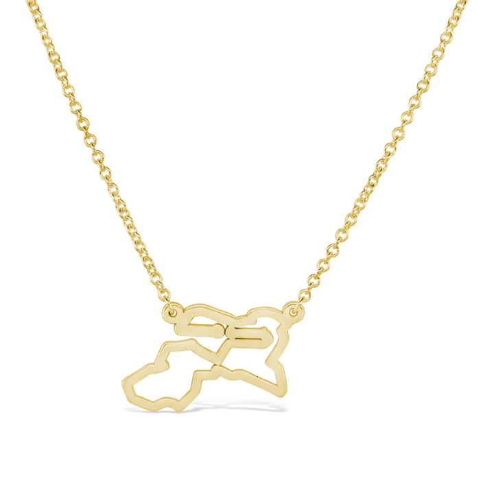 Berlin 26.2 Course Necklace