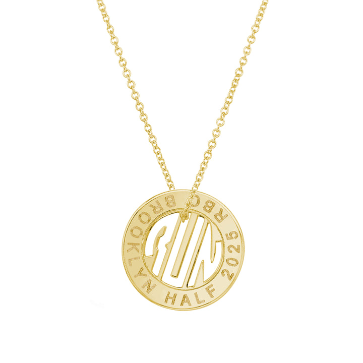 RBC Brooklyn Half Token Necklace