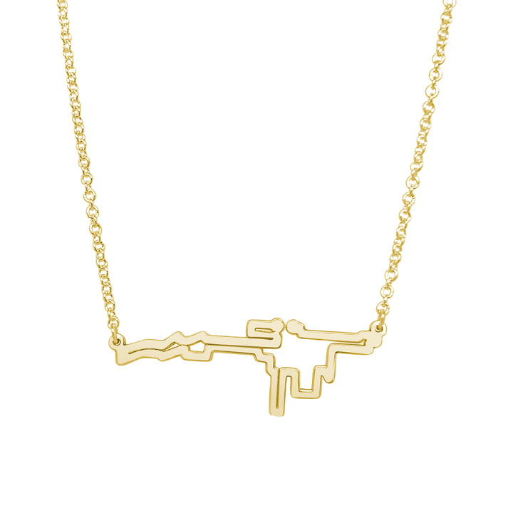 Chicago 26.2 Course Necklace