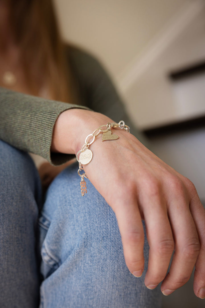 Say It Again Mini Charm Bracelet