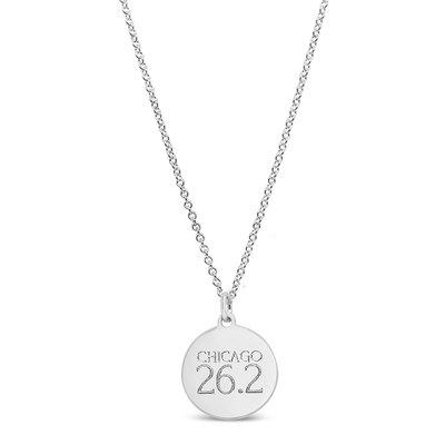 Chicago 26.2 Disc Necklace