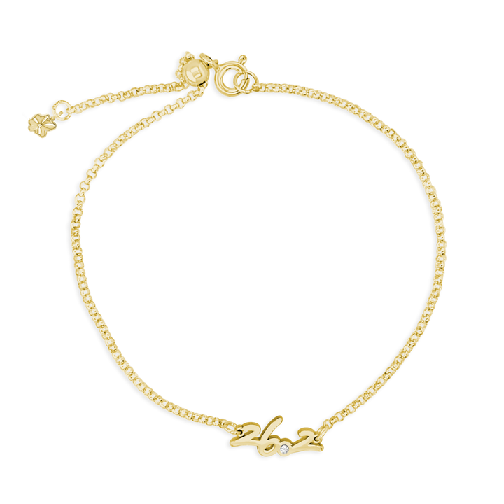 Every Woman’s Marathon 26.2 Bracelet with Diamond