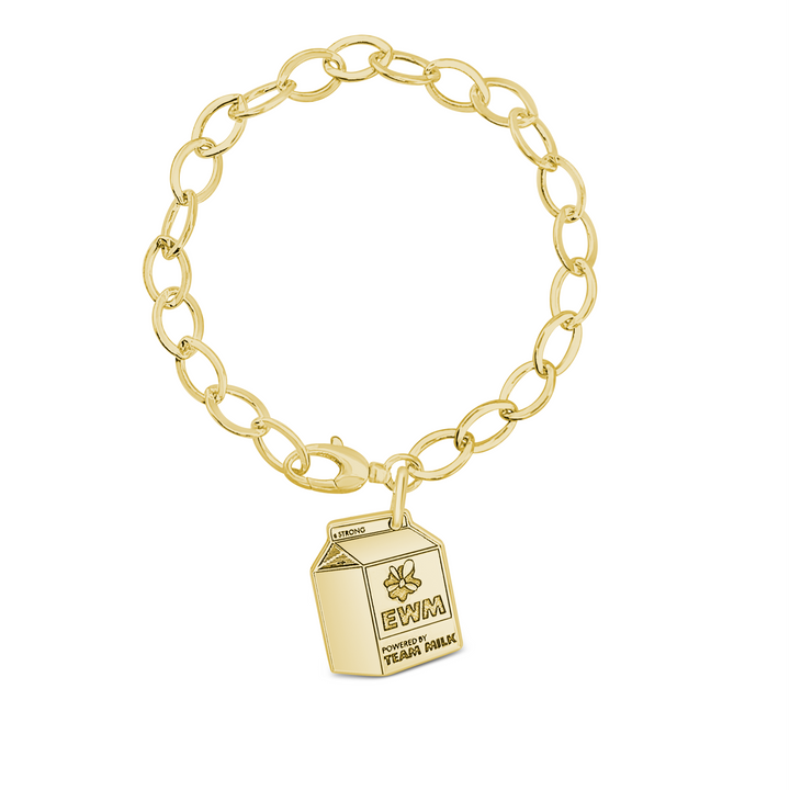 Every Woman’s Marathon Milk Charm Bracelet