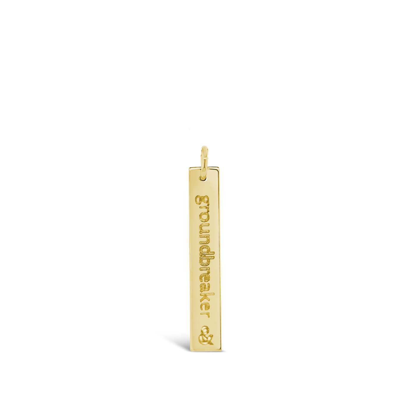 &Mother Groundbreaker Rectangle Necklace