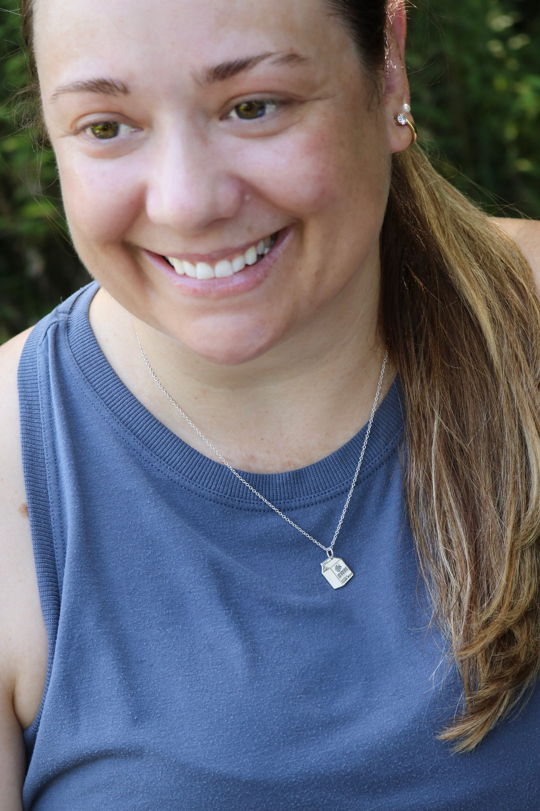 Every Woman’s Marathon Milk Charm Necklace