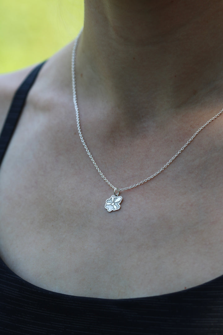 Every Woman’s Marathon Flower Mini Charm Necklace