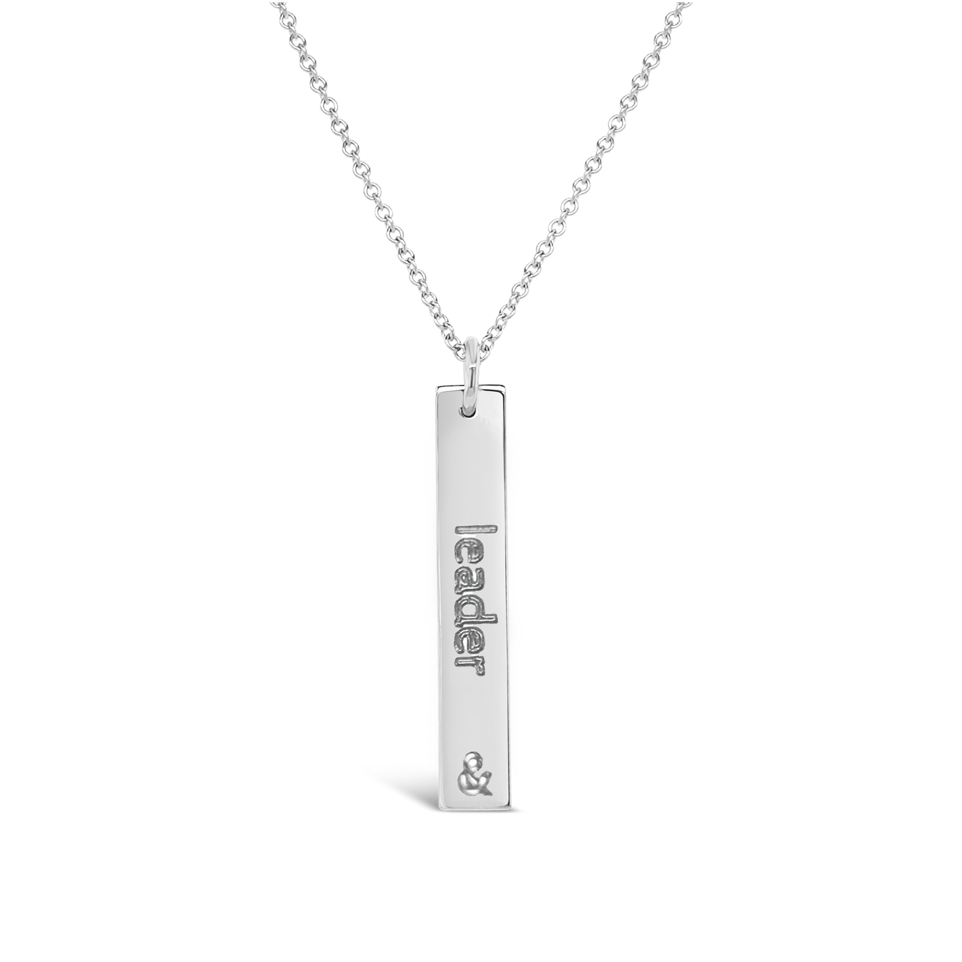 &Mother Leader Rectangle Necklace