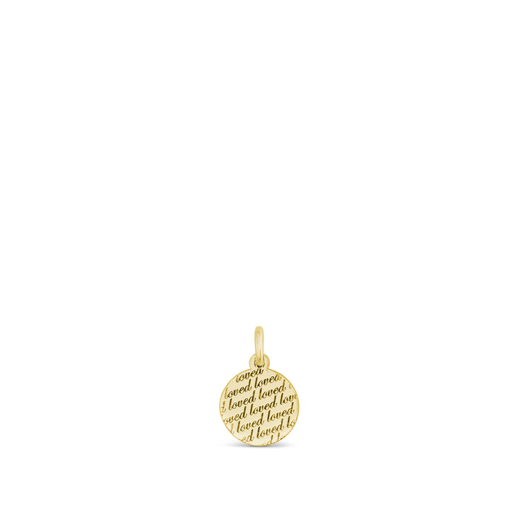 Say It Again Mini Disc Necklace