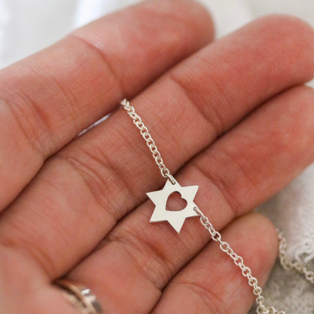 Star of Daivd Necklace Religious Magen David Star Israel Jerusalem Faith  Symbol Pendant Chain Stainless Steel Jewish Jewelry for Men Women, Black -  Walmart.com
