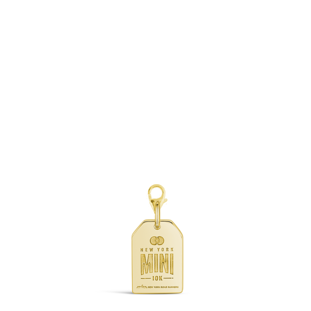 Mastercard New York Mini 10K Logo Charm Bracelet