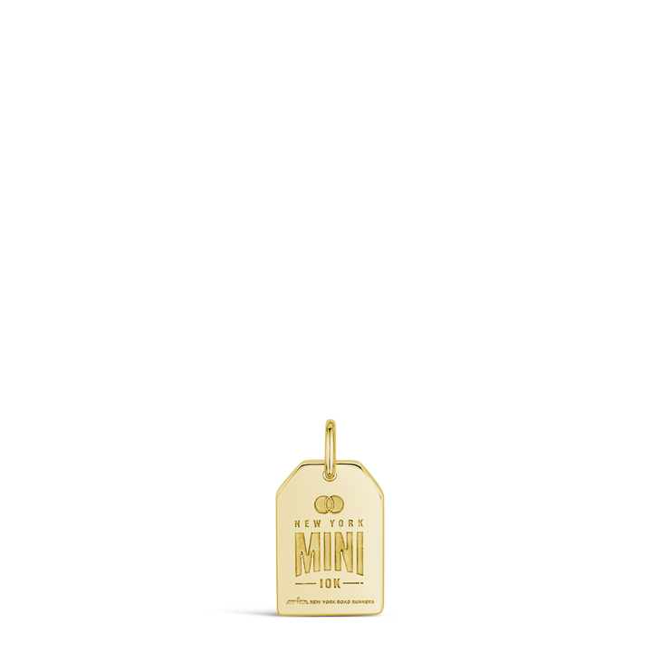 Mastercard New York Mini 10K Logo Necklace