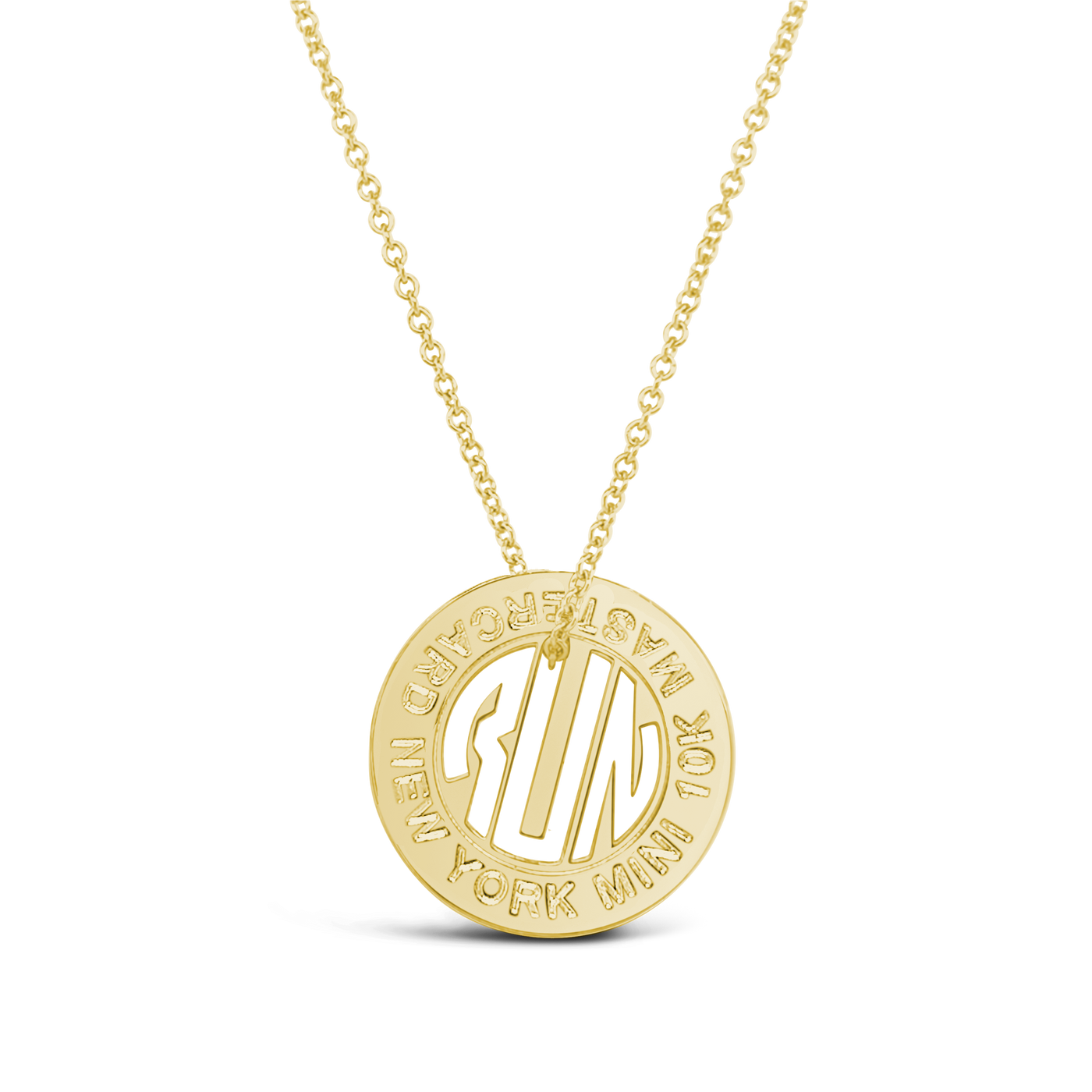 Mastercard® New York Mini 10K RUN Token Necklace