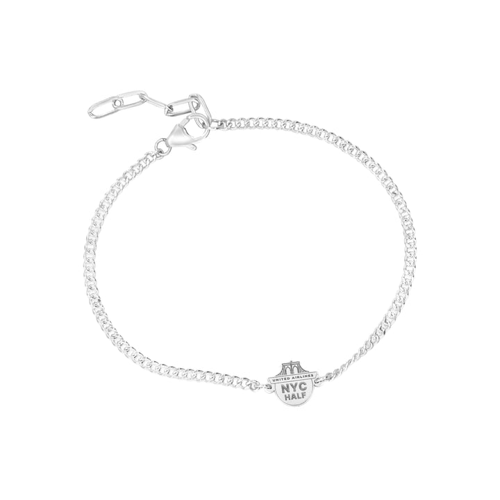 United Airlines NYC Half Logo Bracelet