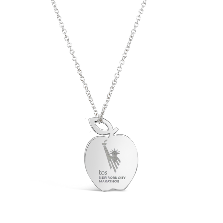 TCS New York City Marathon Apple Necklace