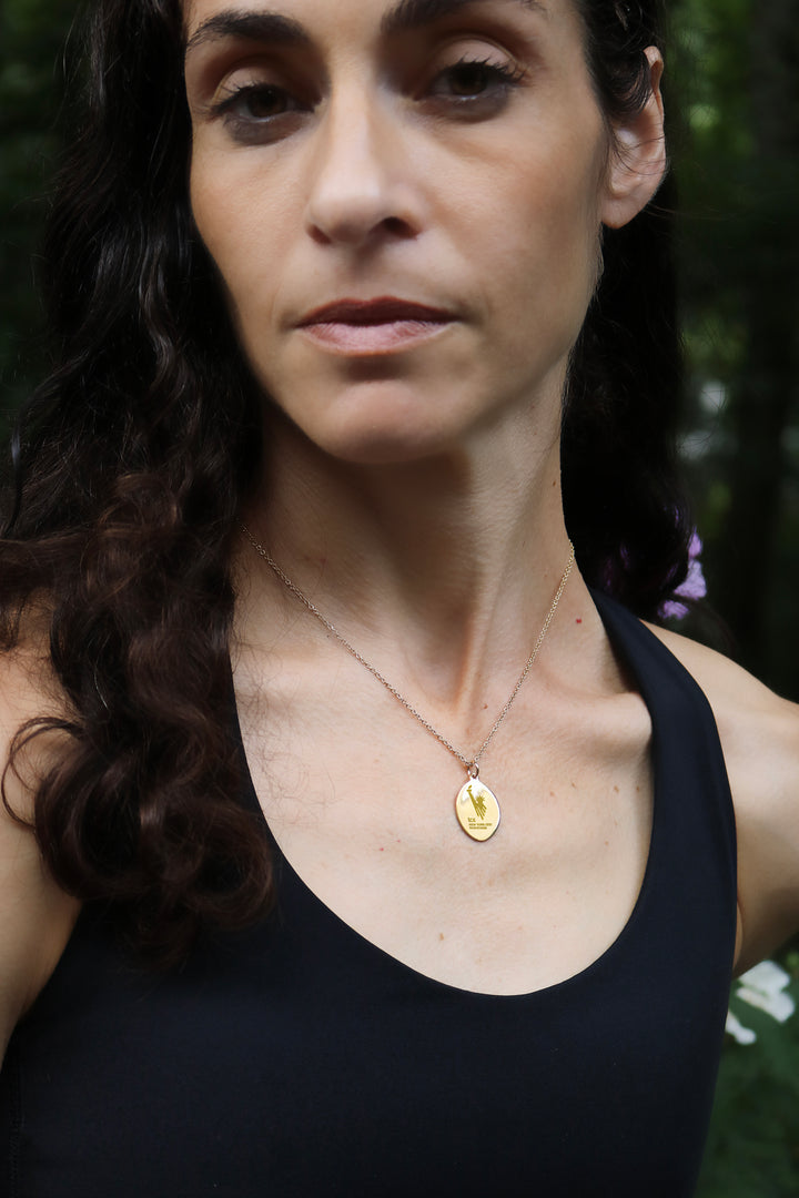 TCS New York City Marathon Necklace