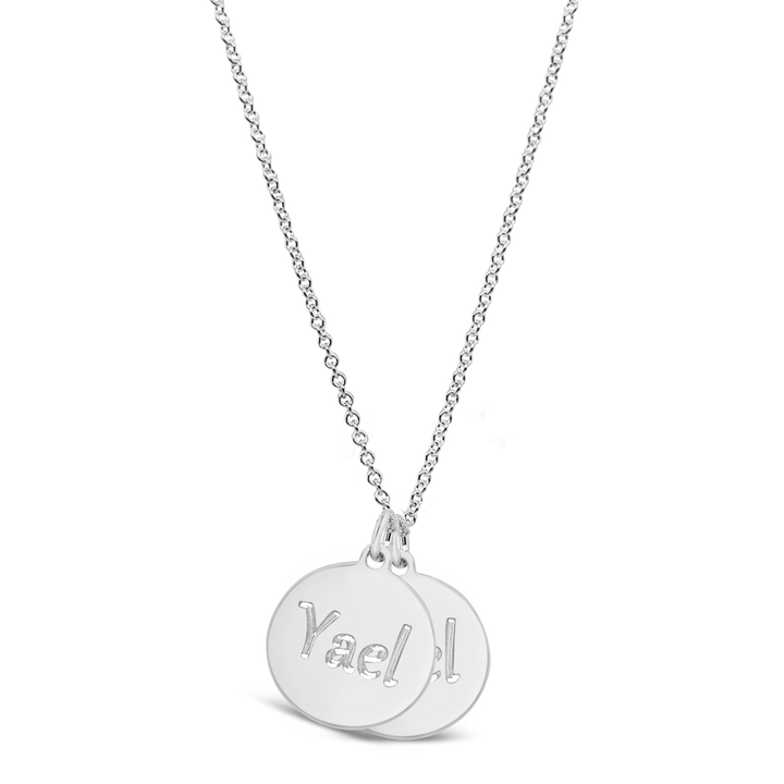 Name Disc Necklace (2 Discs)