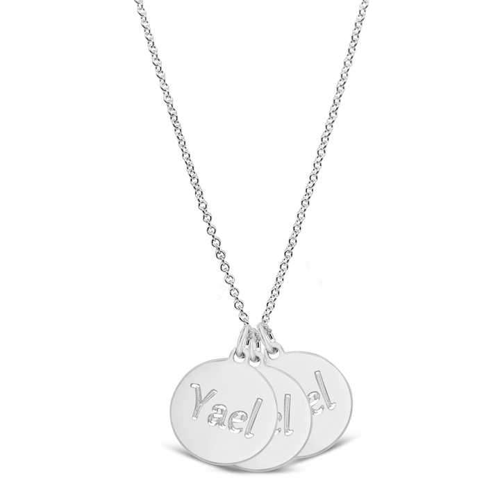 Name Disc Necklace (3 Discs)