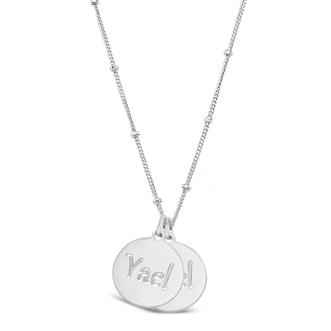 Name Disc Necklace (2 Discs)