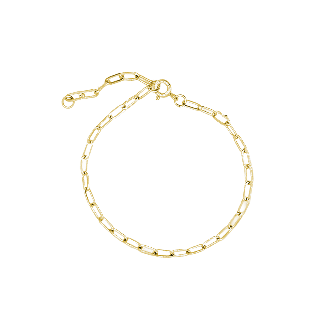 Paperclip Chain Bracelet