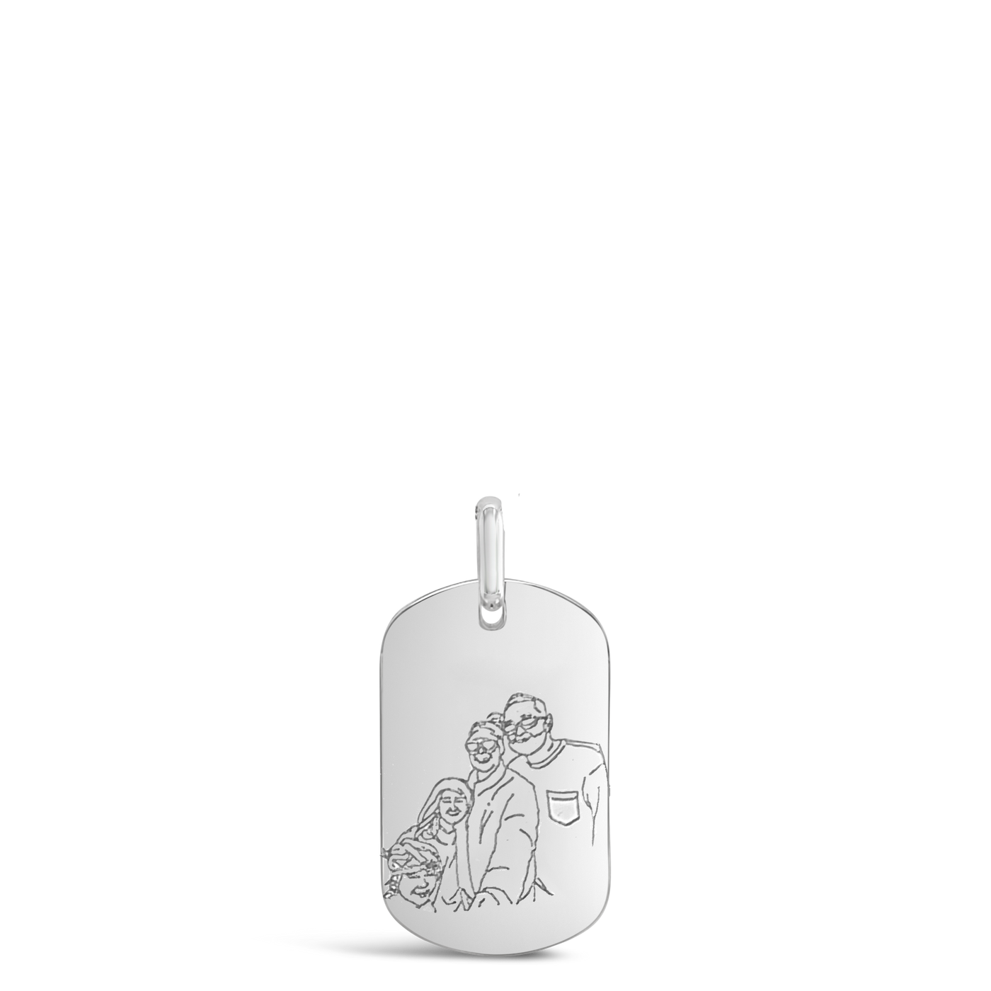 Custom Portrait Dog Tag
