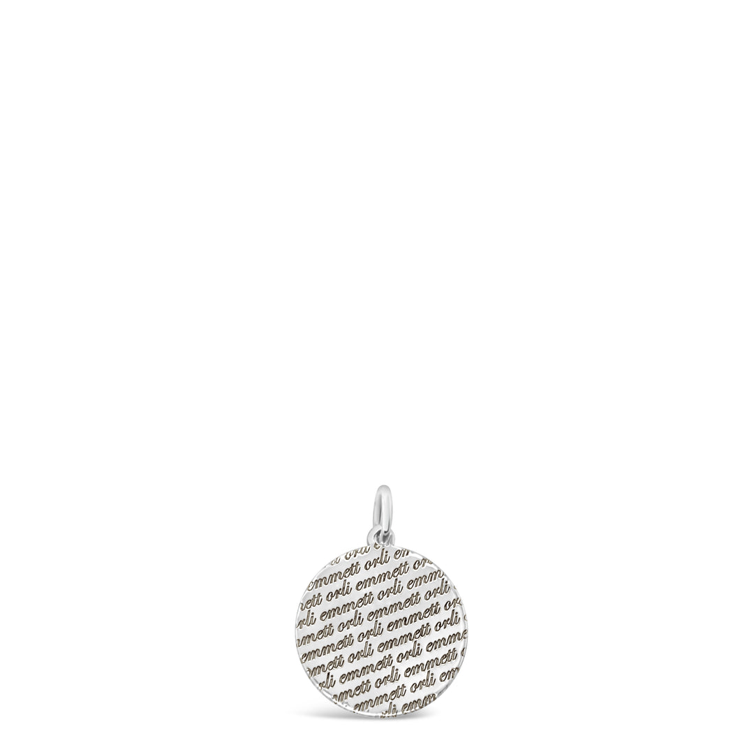 Say It Again Disc Necklace