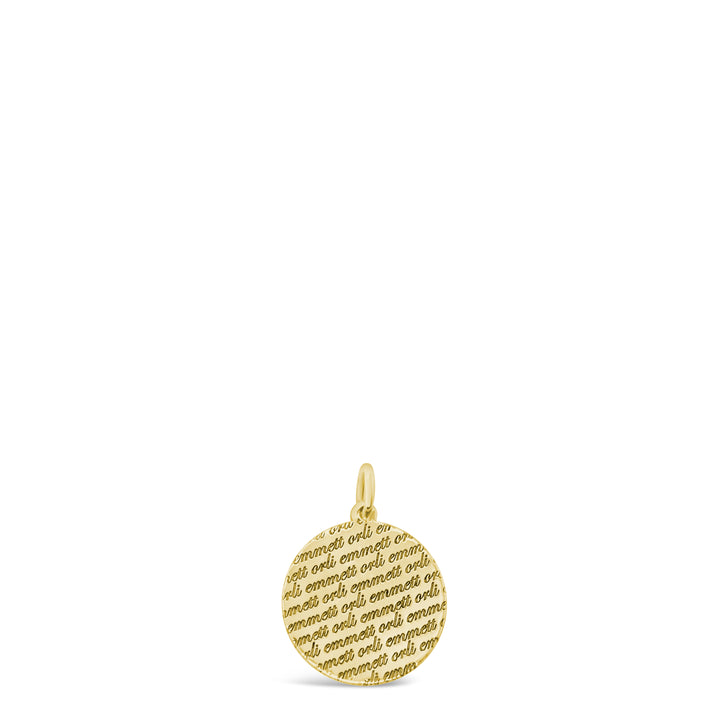 Say It Again Disc Necklace