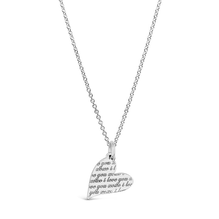 Say It Again Heart Necklace