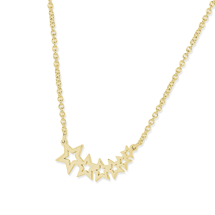 Shoot for the Six Stars Necklace