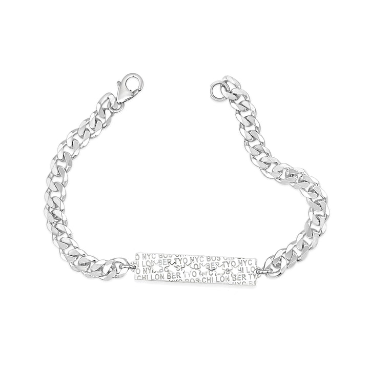 Six Cities Star Plaque Bracelet