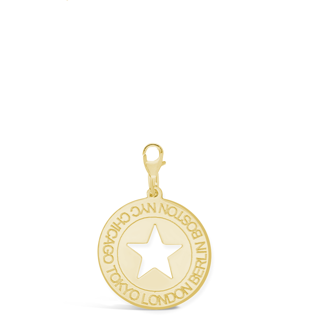 Six Marathons Star “Medal” Necklace