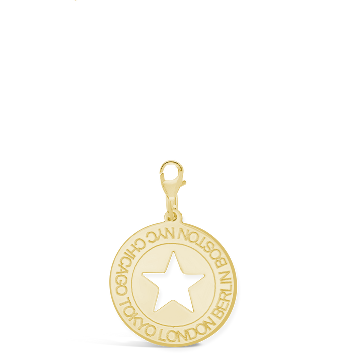 Six Marathons Star “Medal” Necklace