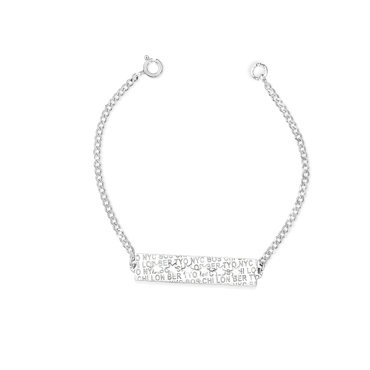Six Cities Star Plaque Bracelet