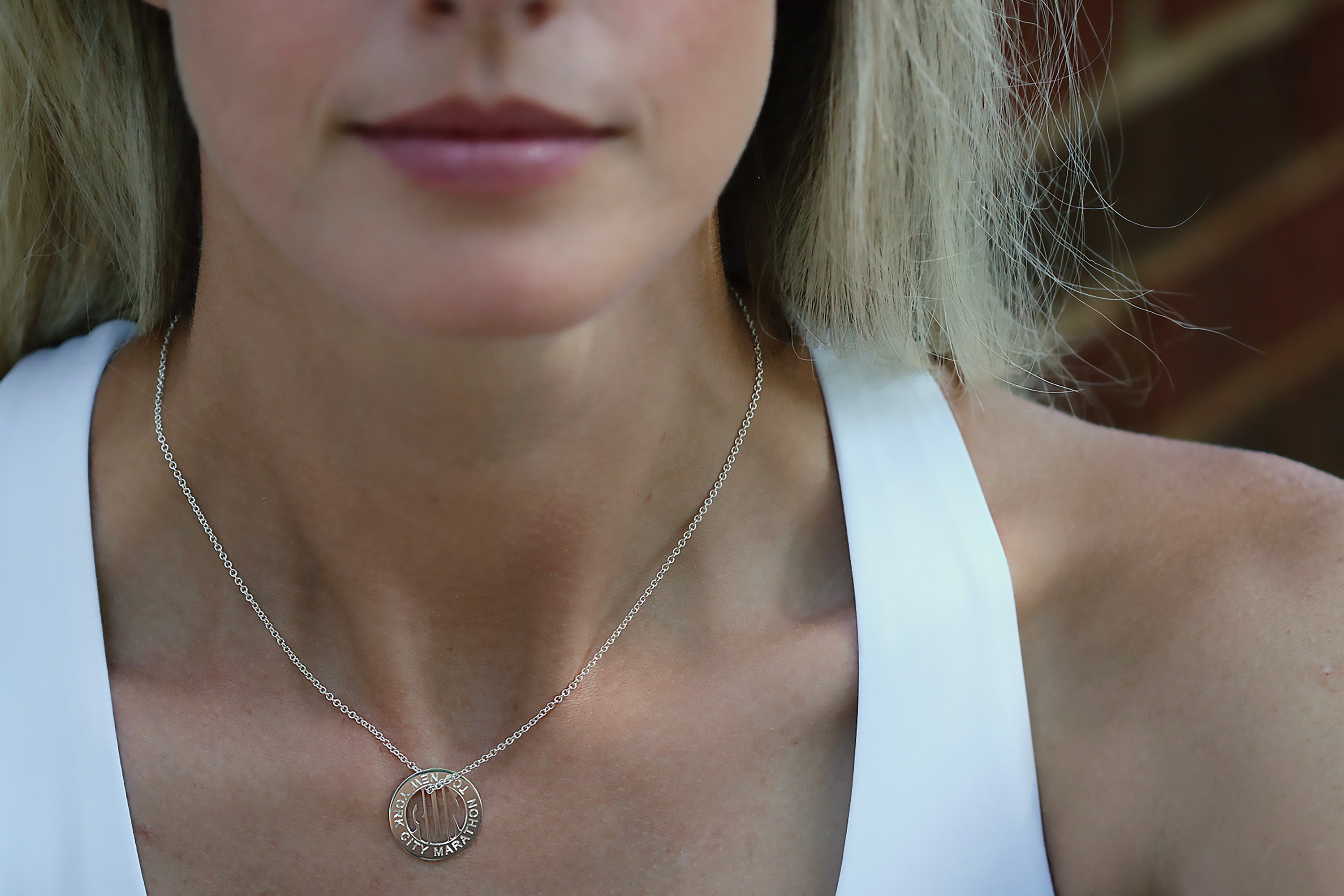 TCS New York City Marathon Token Necklace – Erica Sara Designs