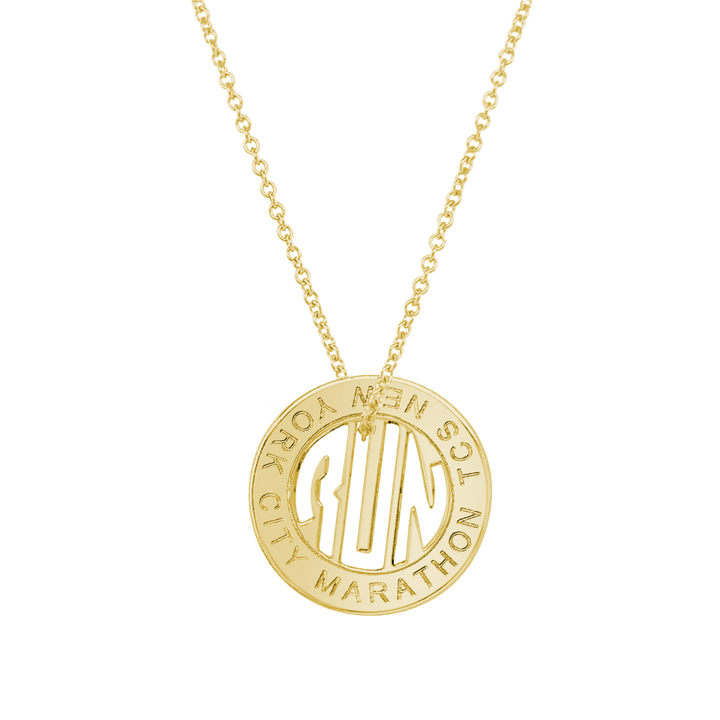 TCS New York City Marathon Token Necklace