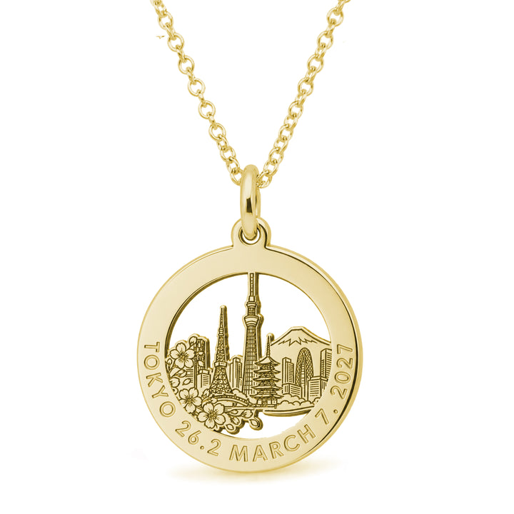 Personalized Tokyo Charm Necklace