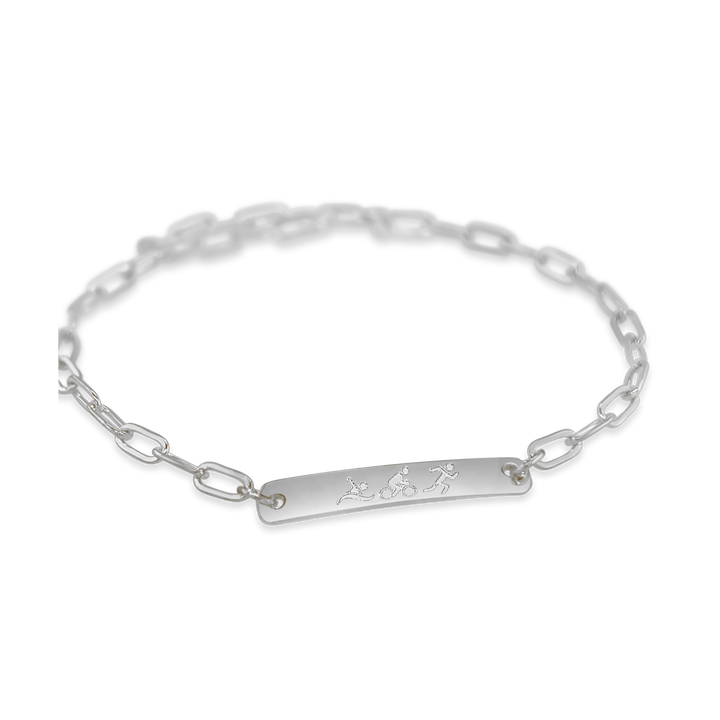 Triathlon Petite Bar Bracelet